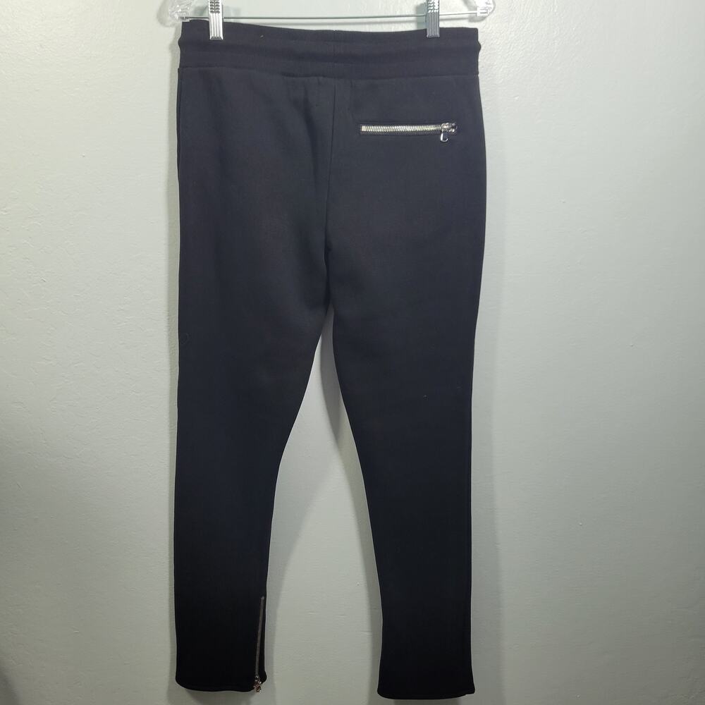 Rockstar Women's Black Joggers With Zippered Slash Pockets Size M 5726-1348 - Picture 9 of 10